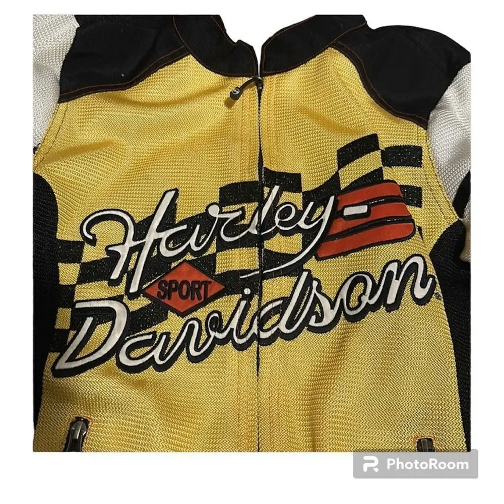 Harley Davidson Limited Edition Women’s Riding Jacket!! 19”p2p - Picture 2 of 14